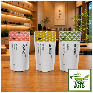 Harada - Sayama Green Tea (100 grams) - Three types of premuim Harada green teas