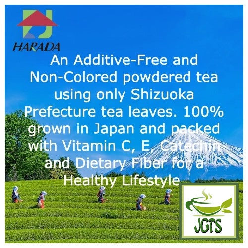 Harada Sencha One Cup Of Catechin Green Tea Powder (Large) - 100% grown in Japan and packed with Vitamin C, E, Catechin and Dietary Fiber