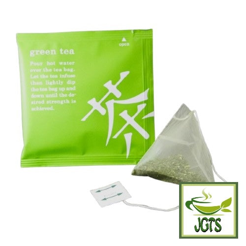 Harada Shizuoka Sencha Tea Bags - Pyramid shaped filters