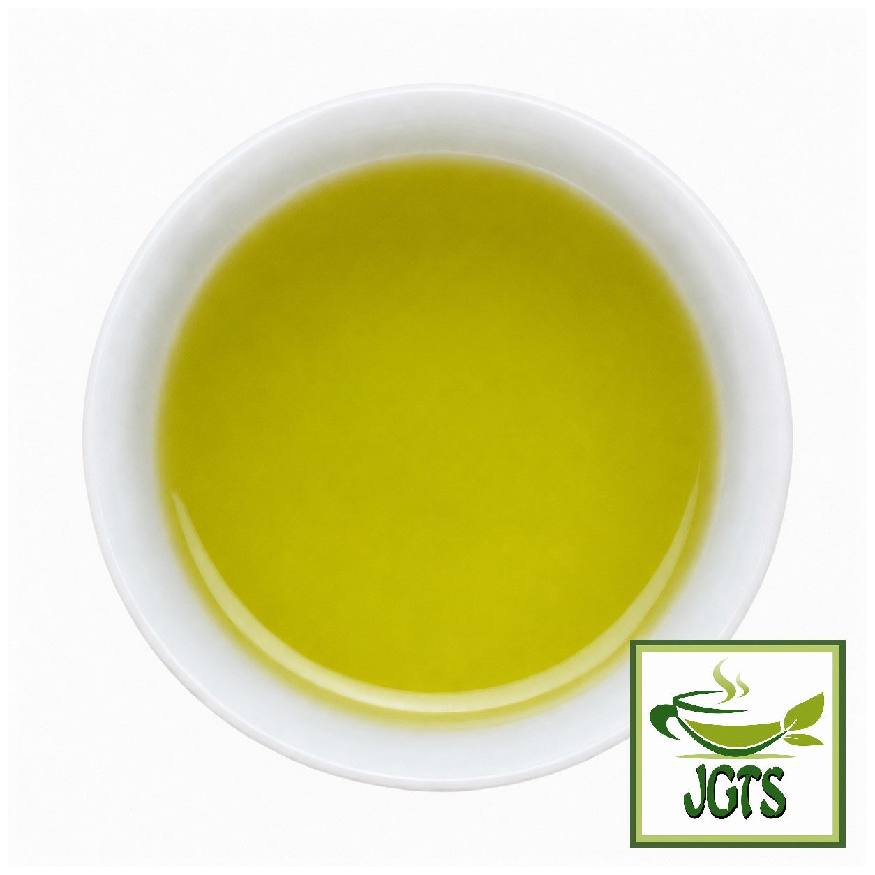 Harada Yabukita Blend Tokuyo Genmaicha with Matcha - Brewed in cup color