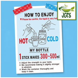 ITO EN - Bottle De Sticks Healthy Mineral Barley Tea - Instructions how to prepare (E)