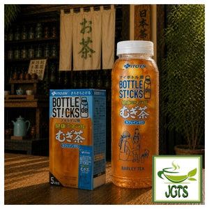 ITO EN Bottle De Sticks Healthy Mineral Barley Tea - Product and my bottle