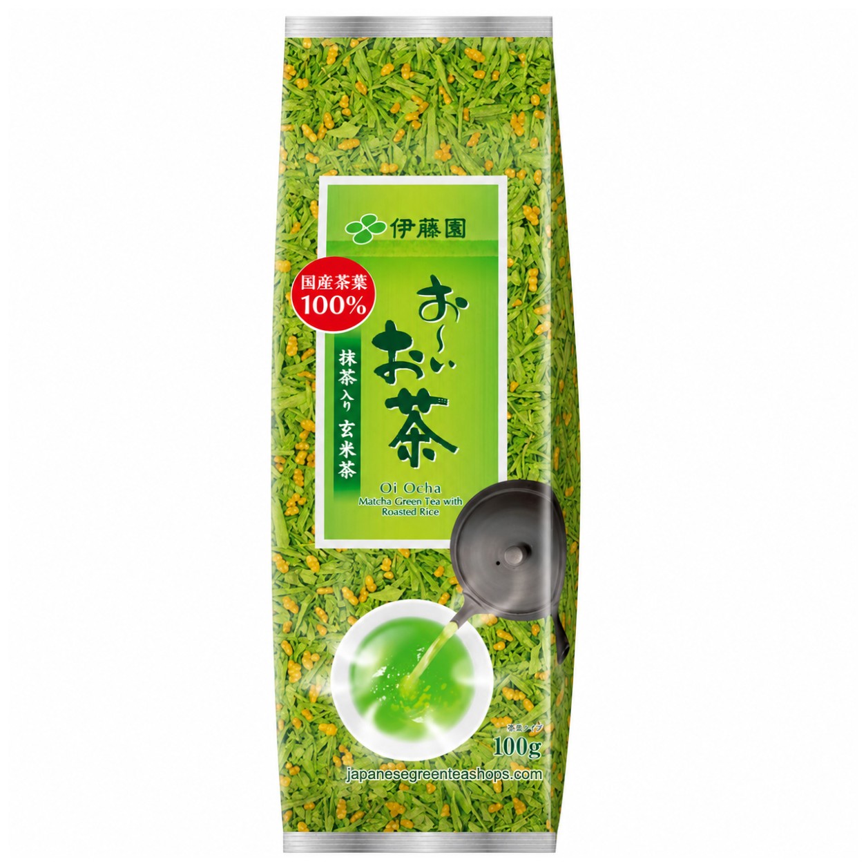 ITOEN Oi Ocha Brown Rice Tea with Uji Matcha