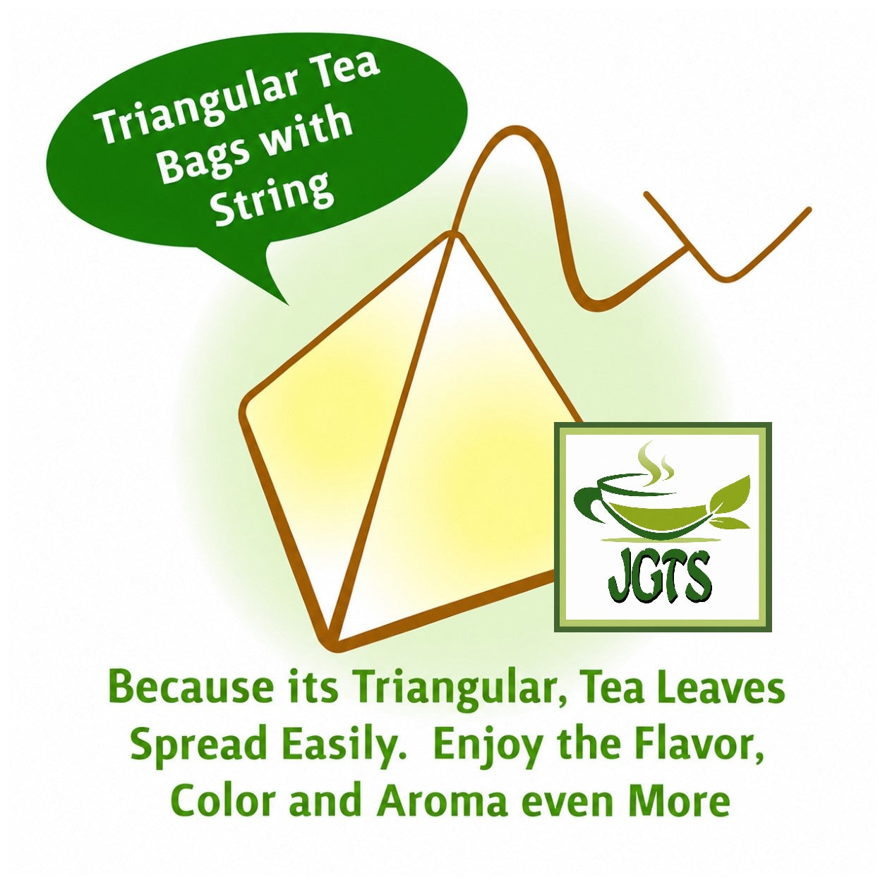 (ITO EN) - Oi Ocha Koicha (with Matcha) Premium Tea Bags 20 Pack - Triangle Tea Bags