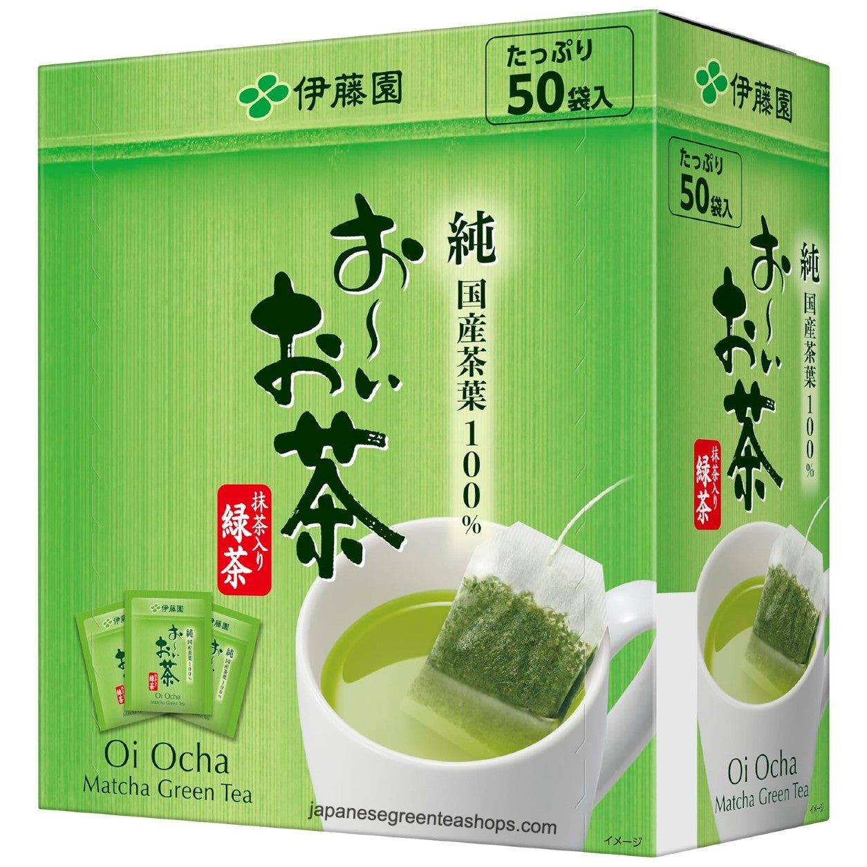 (ITO EN) - Oi Ocha Matcha Green Tea Bags - (50 Pack)
