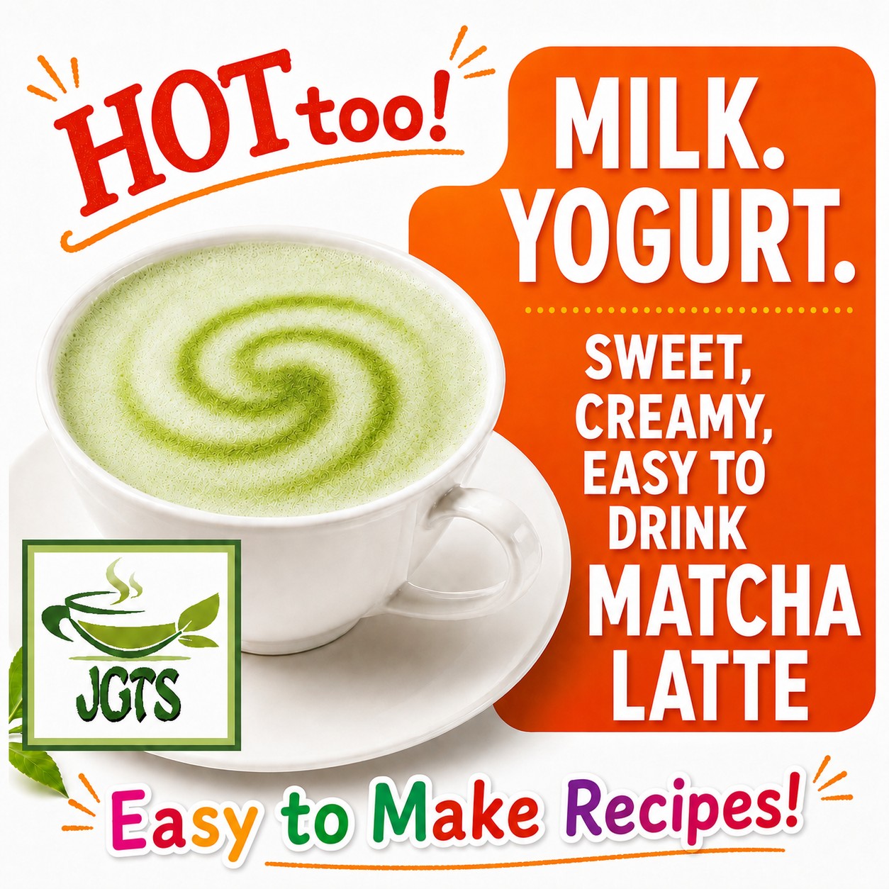 (ITO EN) Matcha Green Tea Sweet Matcha Powder - Easy to use sweet instant matcha powder (E)