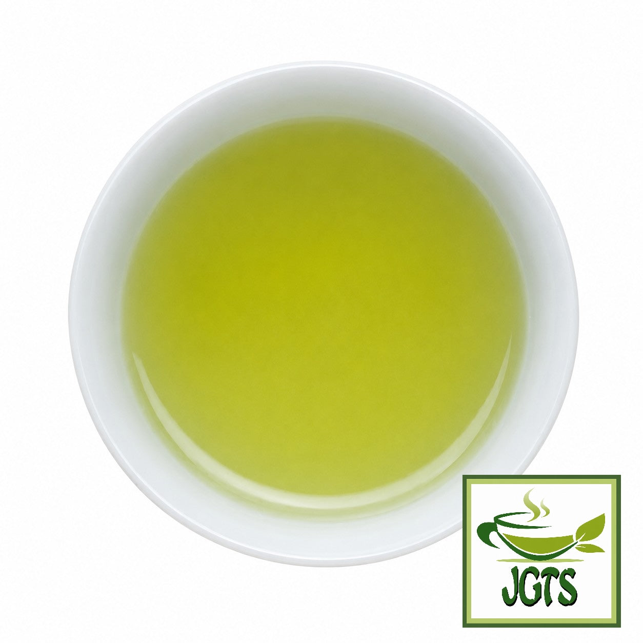 (ITO EN) Matcha Green Tea with Roasted Rice Premium Tea Bags 20 Pack - Tea in Cup