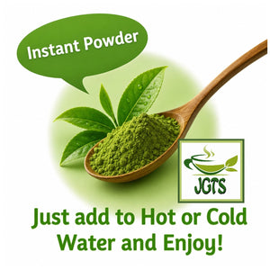 (ITO EN) Oi Ocha Matcha - Powdered Matcha dissolves easily in hot or cold milk or water