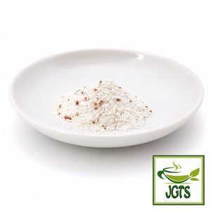Kaneshichi Umecha with Dietary Fiber - Ume tea powder in dish