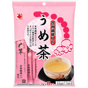 Kaneshichi Umecha with Dietary Fiber 8 Sticks