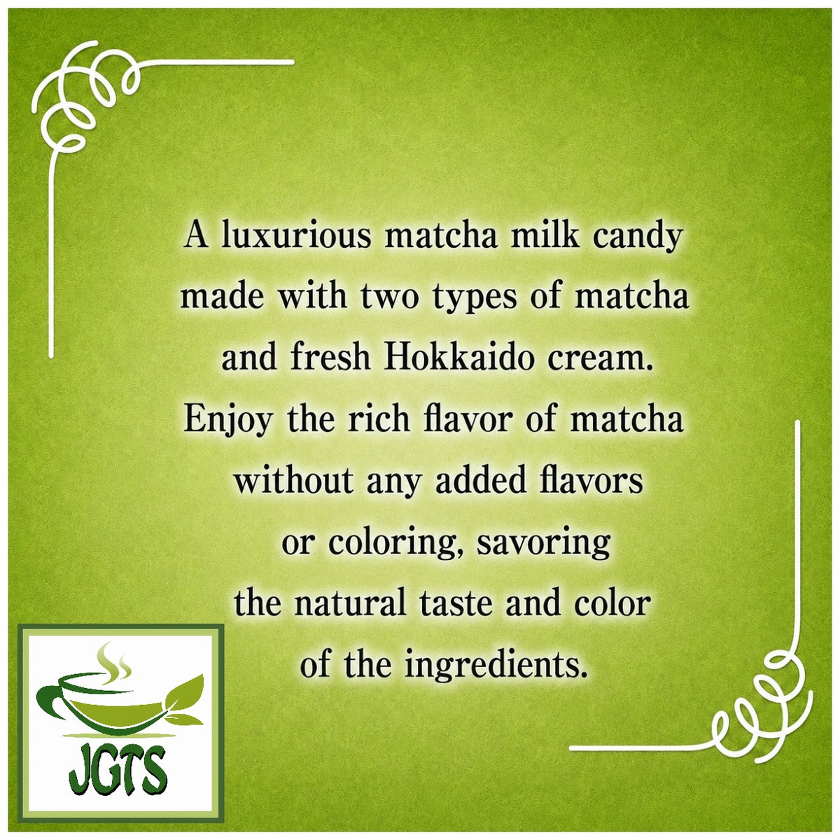 (Kanro) Gold Milk Matcha Latte - 2 types of matcha (E)