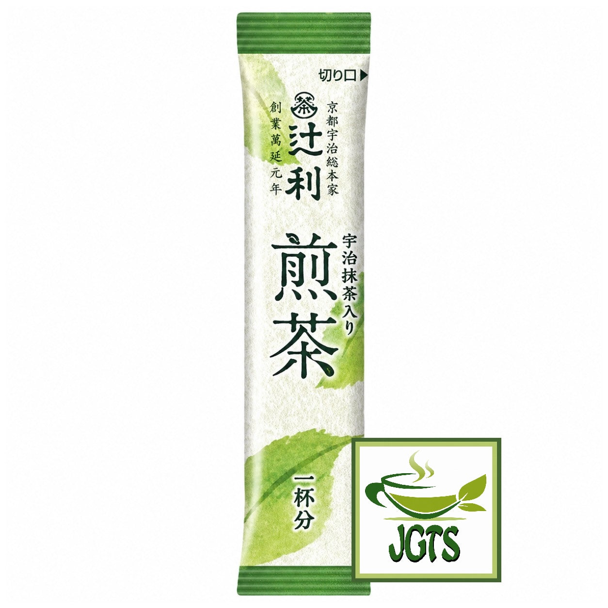 Kataoka Bussan Tsujiri Sencha with Uji Matcha Green Tea 30 Sticks - Individually wrapped stick type