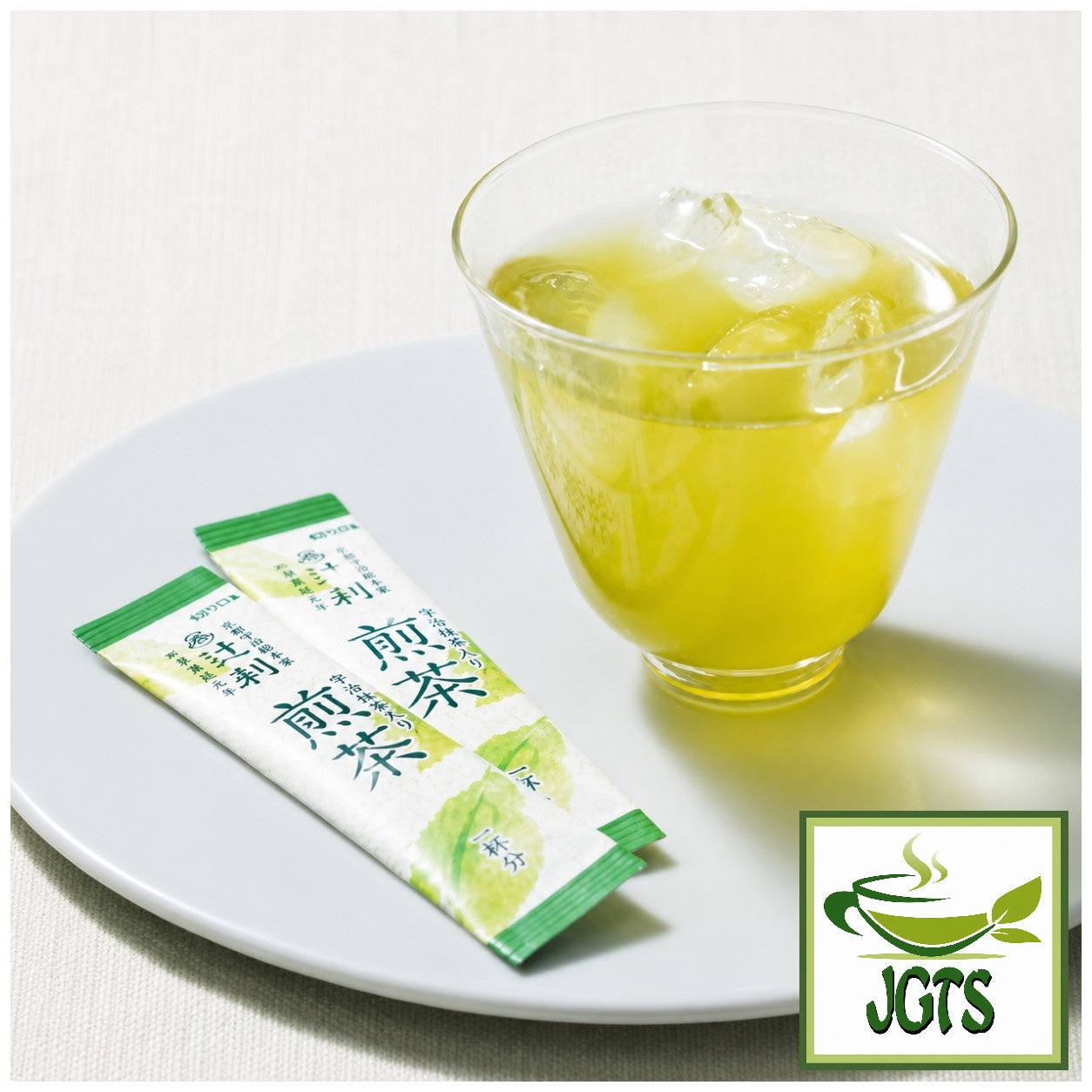 Kataoka Bussan Tsujiri Sencha with Uji Matcha Green Tea 30 Sticks - Serve sencha with Matcha cold over ice