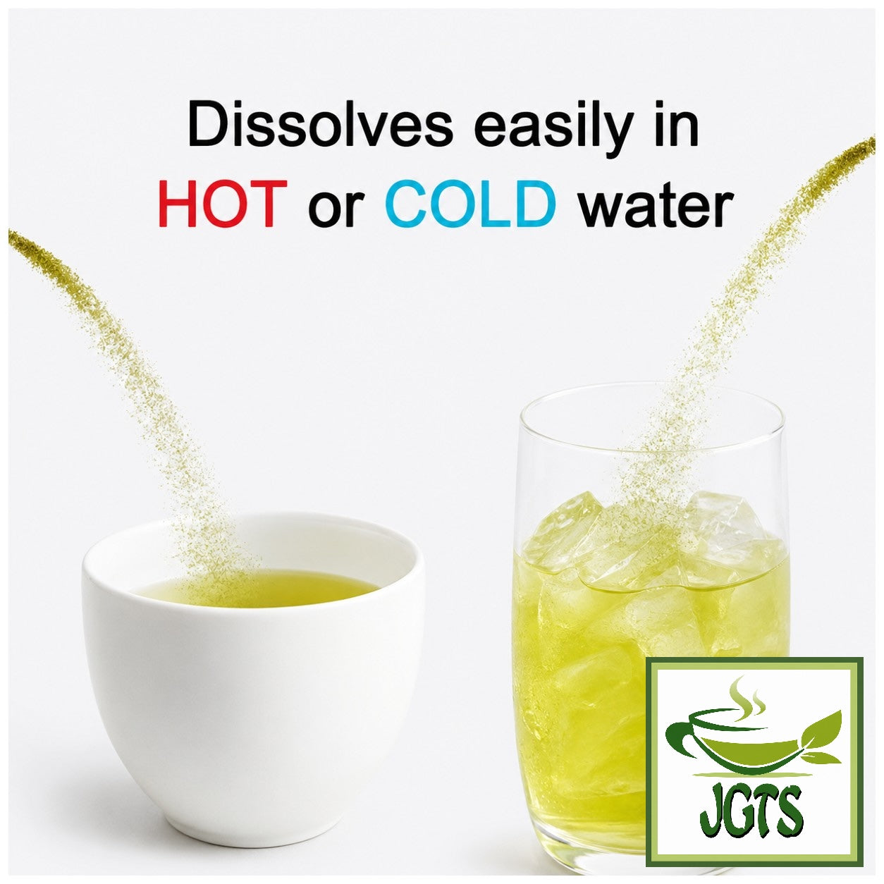 Kataoka Bussan Tsujiri Sencha with Uji Matcha Instant Green Tea 30 Sticks - Dissolves easily in hot or cold water 