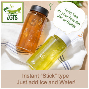 Kataoka Bussan Tsujiri Sencha with Uji Matcha Instant Green Tea 30 Sticks - Take along your own bottle