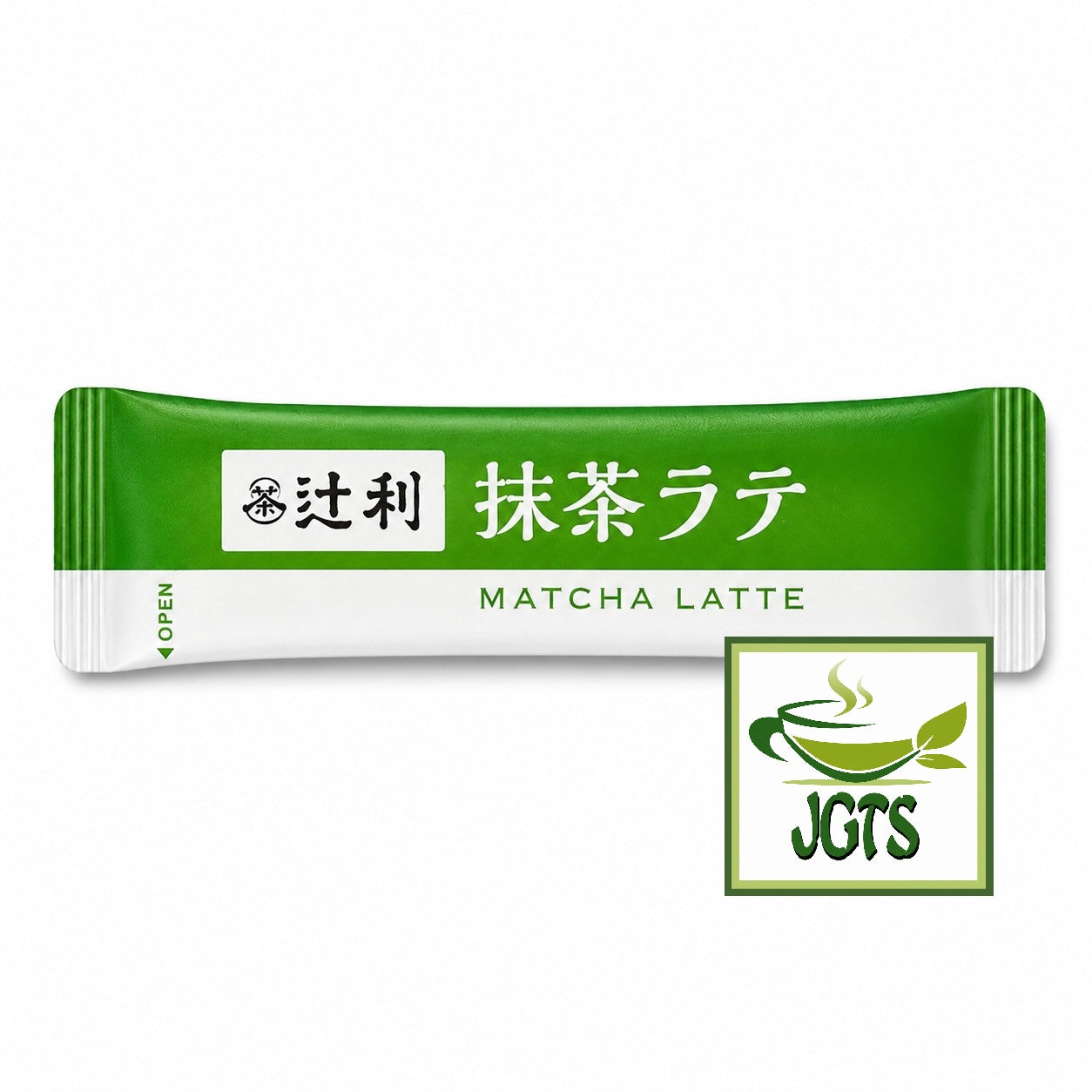 (Kataoka Bussan) - Tsujiri Matcha Latte - Individually wrapped stick type