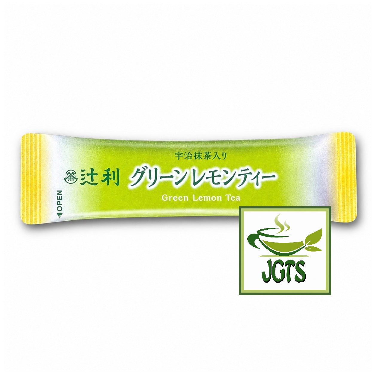Kataoka Tsujiri - Green Lemon Tea with Uji Matcha and Honey - Individually wrapped stick type