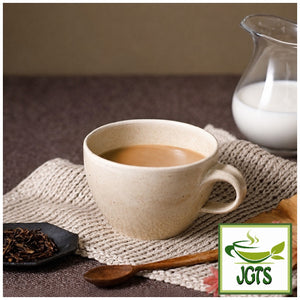 (Kataoka Tsujiri) - Houjicha Milk - Houjicha milk served hot
