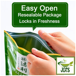 (Kataoka Tsujiri) - Matcha Milk Koicha - Easy Open resealable package