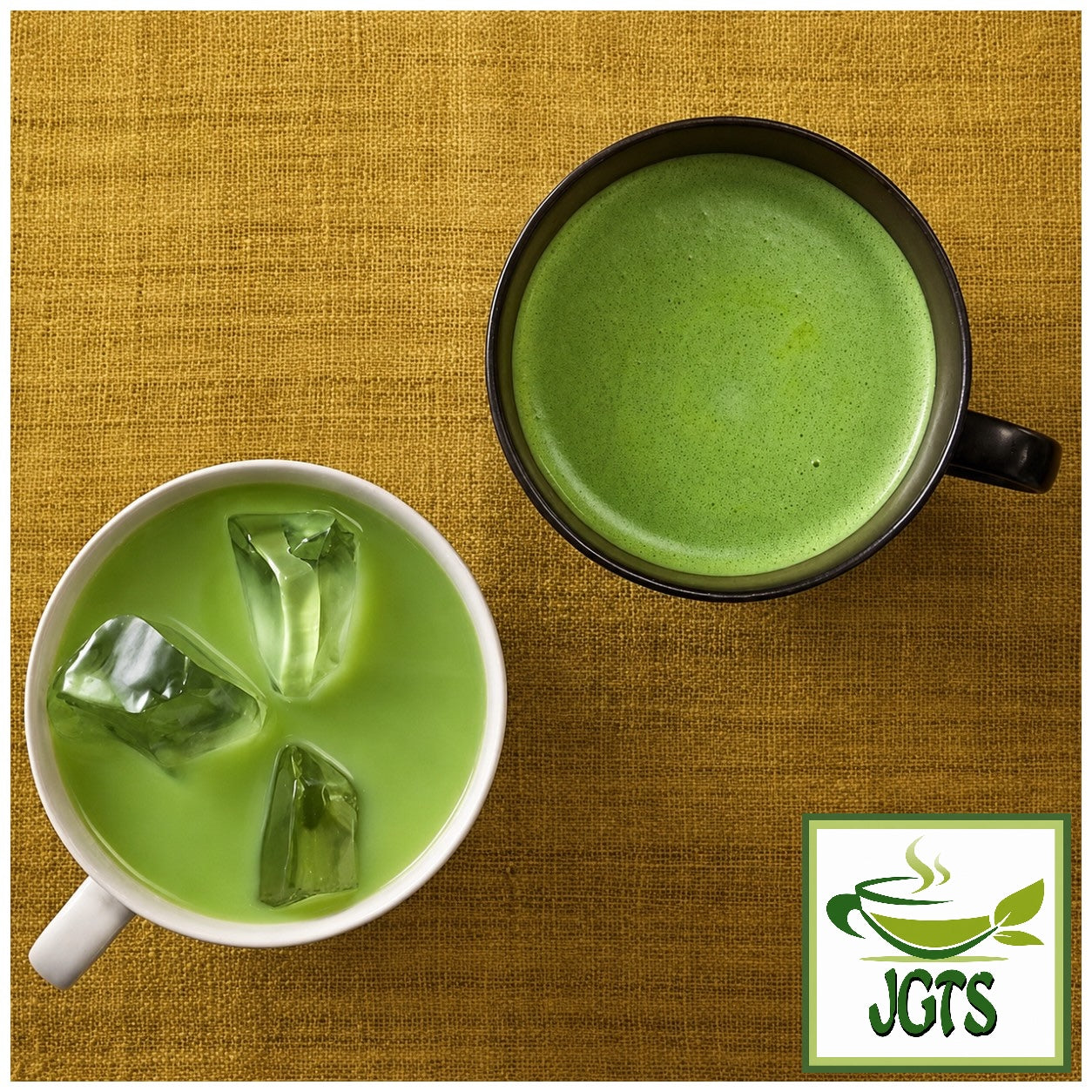 (Kataoka Tsujiri) - Matcha Milk Koicha - Hot and cold matcha milk in cup