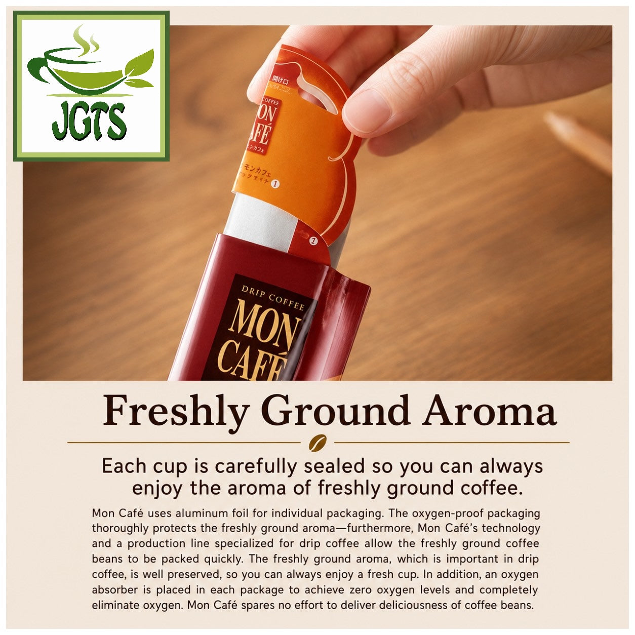 (Kataoka) - Drip Coffee Mon Cafe Variety Pack- Sealed individual package type for freshness