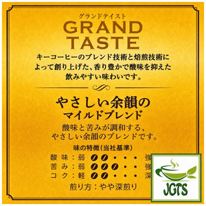 Key Coffee Grand Taste Mild Blend Drip Coffee- Coffee flavor chart