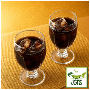 Key Coffee Grand Taste Mild Blend Ground Coffee - cold iced Coffee in two glasses