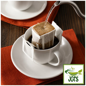 Key Coffee Grand Taste Mocha Blend Drip Coffee - Filter packet brewed Coffee in a Cup