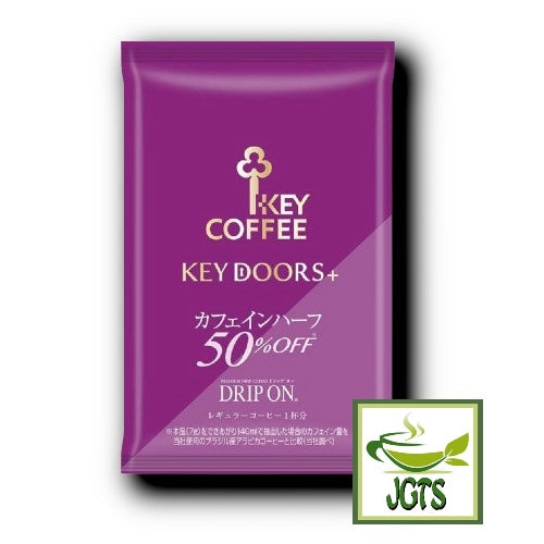 Key Coffee KEY DOORS Drip On Caffeine Half - Drip coffee packet individually wrapped