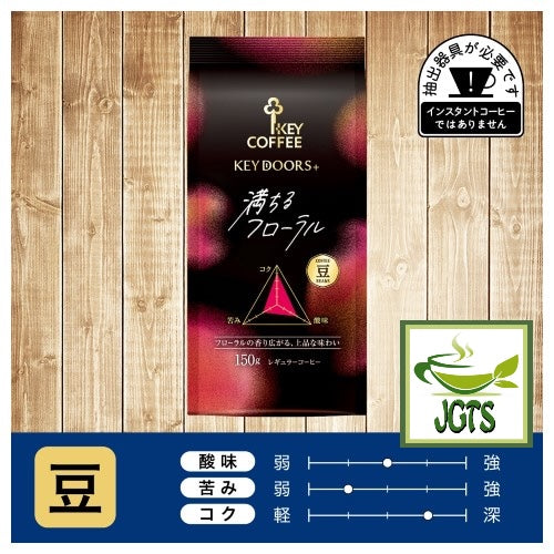 Key Coffee KEY DOORS Full Floral (LP) Coffee Beans - Flavor chart
