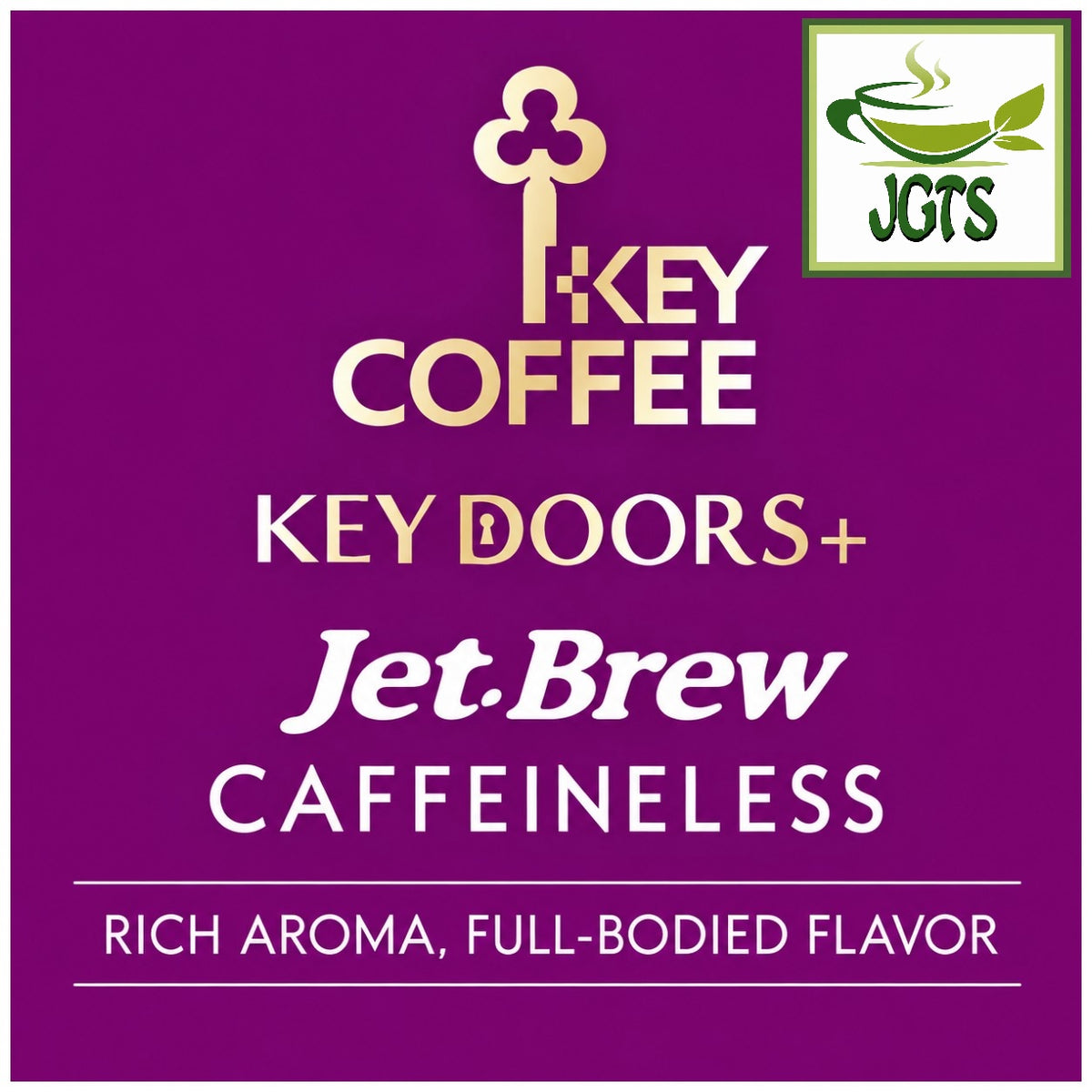 Key Coffee KEY DOORS JET BREW Drip Coffee Decaffeinated Blend - Ket Coffee Jet brew coffee in 10 seconds