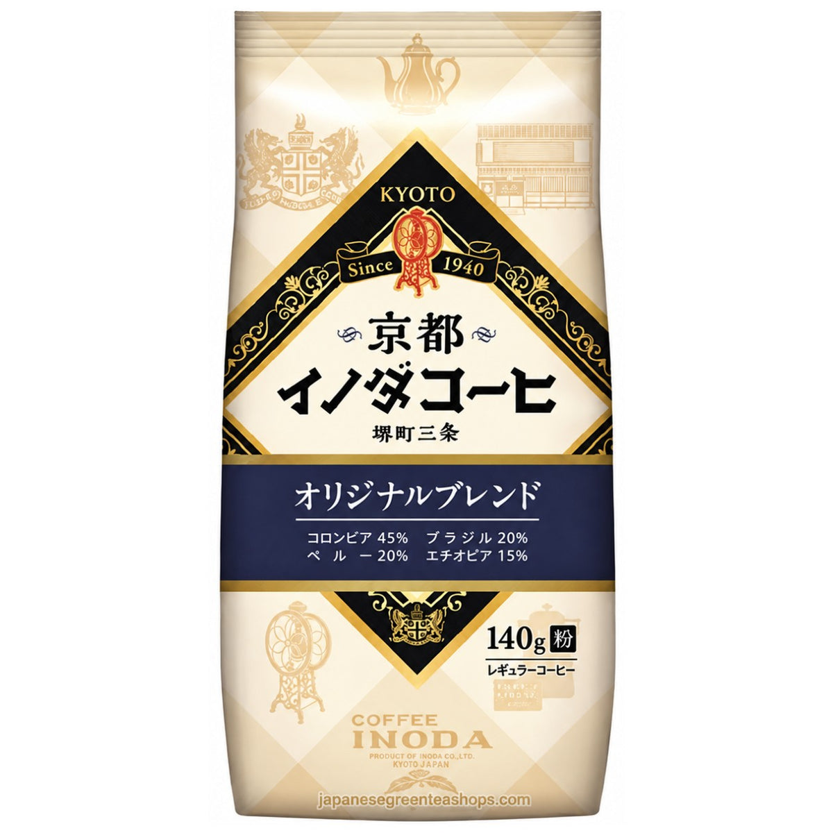 Key Coffee Kyoto Inoda Coffee Original Blend Ground Coffee