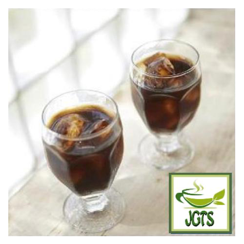 Key Coffee Special Blend Instant Coffee Iced Coffee in glass