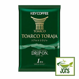 (Key Coffee) - Drip on Toarco Toraja 5 Pack - Individually wrapped coffee filter packet
