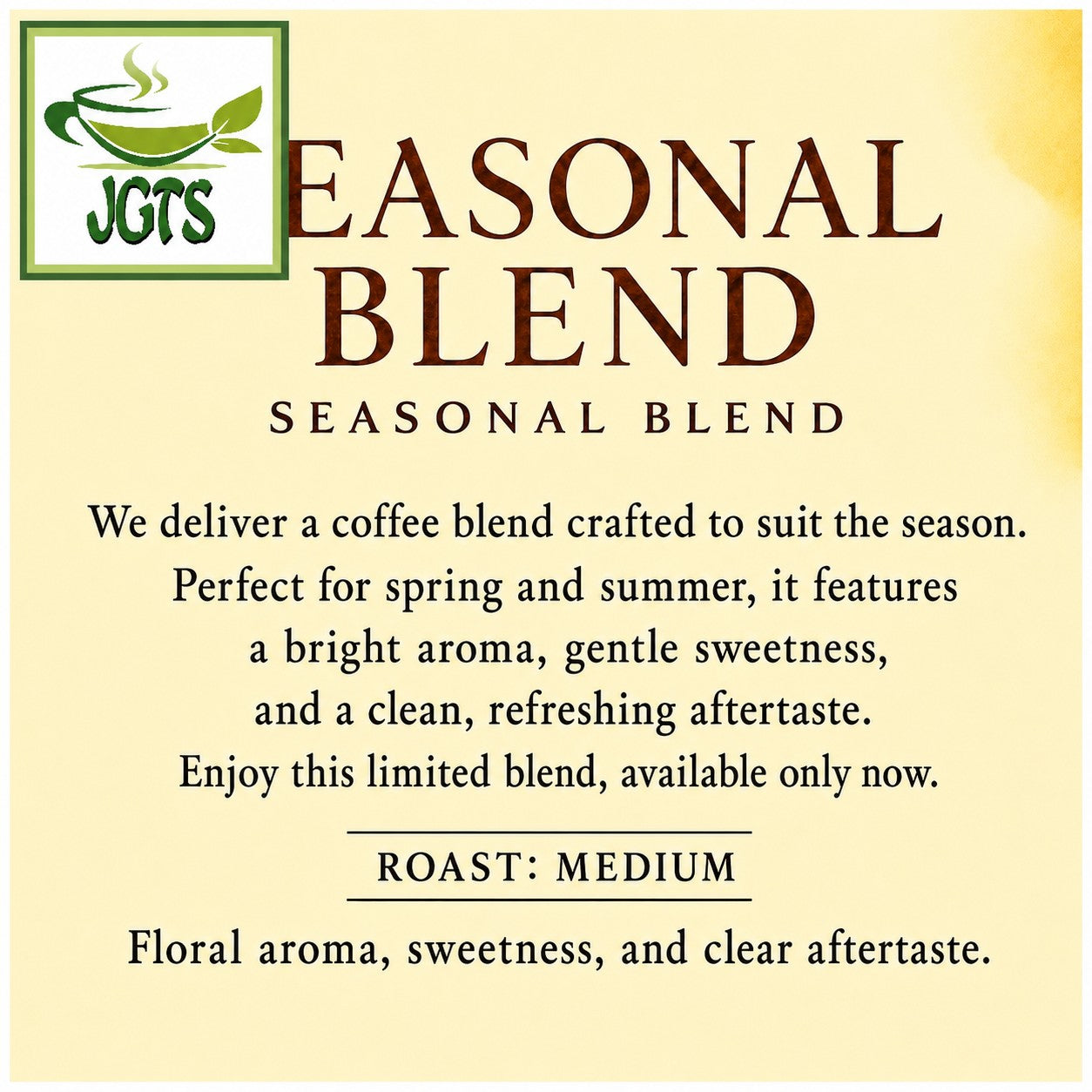 (Key Coffee) - KEY DOORS Drip On Limited Time Seasonal Blend - Spring_summer design (E)