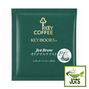 (Key Coffee) - KEY DOORS JET BREW Original Blend Drip Coffee- Individually wrapped single serving filter packet
