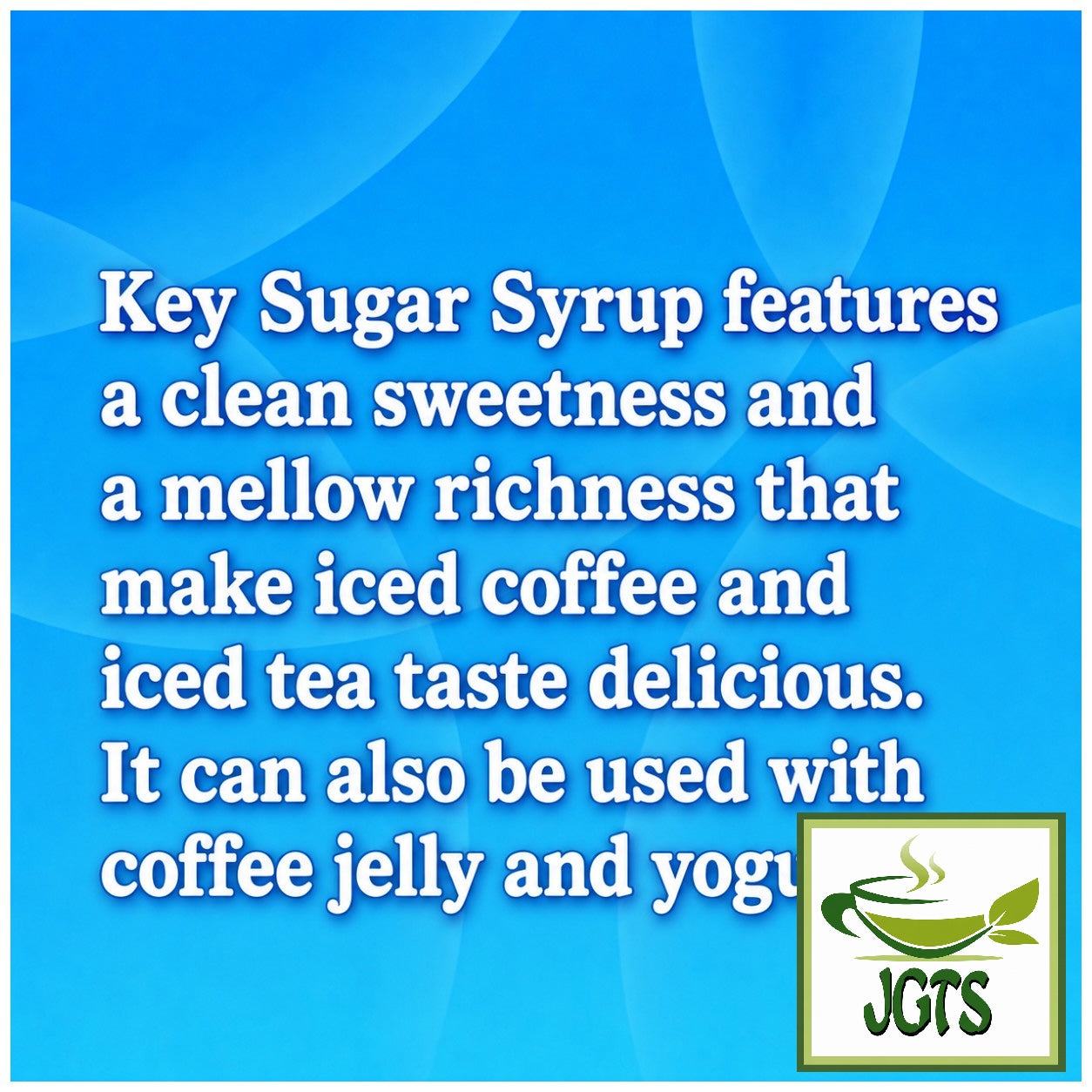 (Key Coffee) - Sugar Syrup - use for ice coffee jelly or yogurt (E)