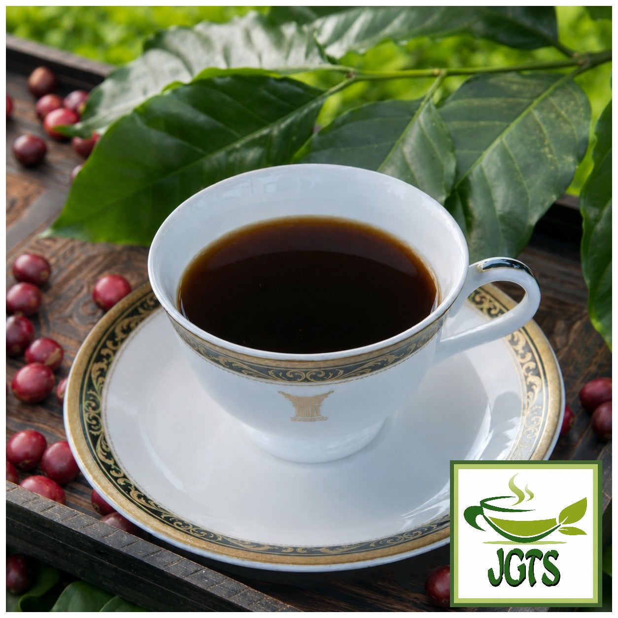 (Key Coffee) - Toraja Blend Coffee Beans - Brewed in cup