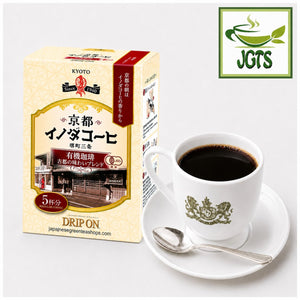 (Key Coffee) Drip On Kyoto Inoda Coffee Organic Koto Taste Blend - Fresh brewed in cup with box