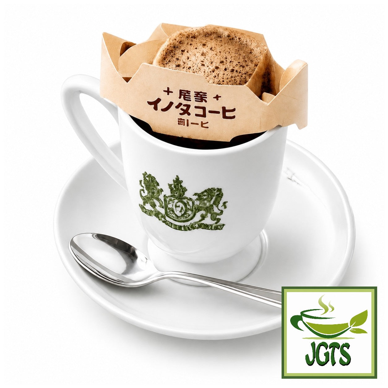 (Key Coffee) Drip On Kyoto Inoda Coffee Original Blend - Drip coffee packet on cup