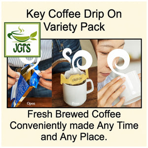 (Key Coffee) Drip On Variety Pack - Brewing Key Coffee Drip On Variety Pack Coffee