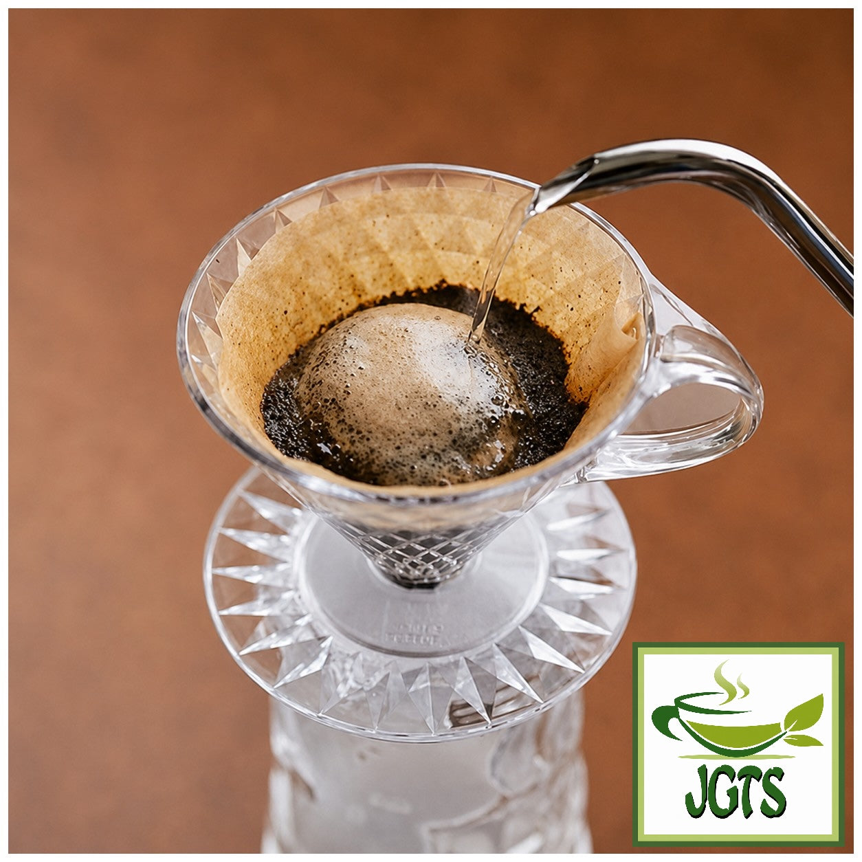 (Key Coffee) Grand Taste Mocha Blend Ground Coffee - How to Hand Drip Brew Grand Taste Coffee