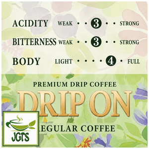 (Key Coffee) KEY DOORS Drip On Limited Time Deep Rich Blend - Flavor chart (ENG)