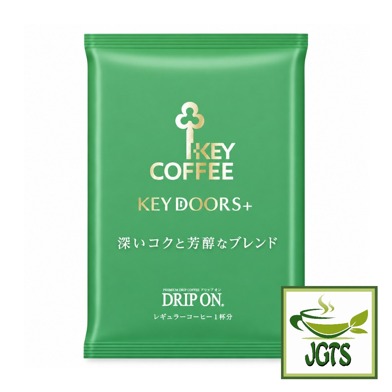 (Key Coffee) KEY DOORS Drip On Limited Time Deep Rich Blend - Individually wrapped single serving filter packet