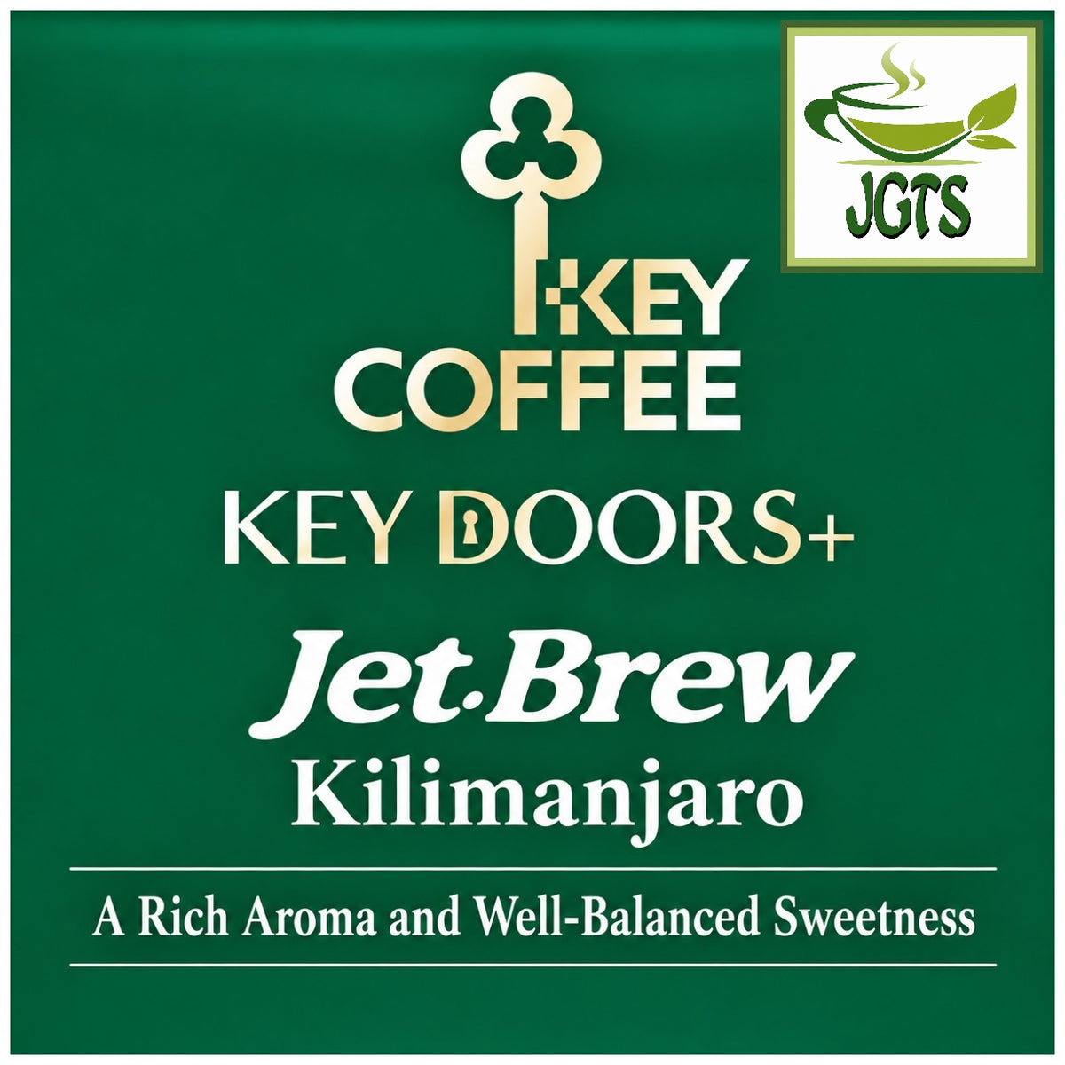 (Key Coffee) KEY DOORS JET BREW Drip Coffee Kilimanjaro - Ket Coffee Jet brew coffee in 10 seconds