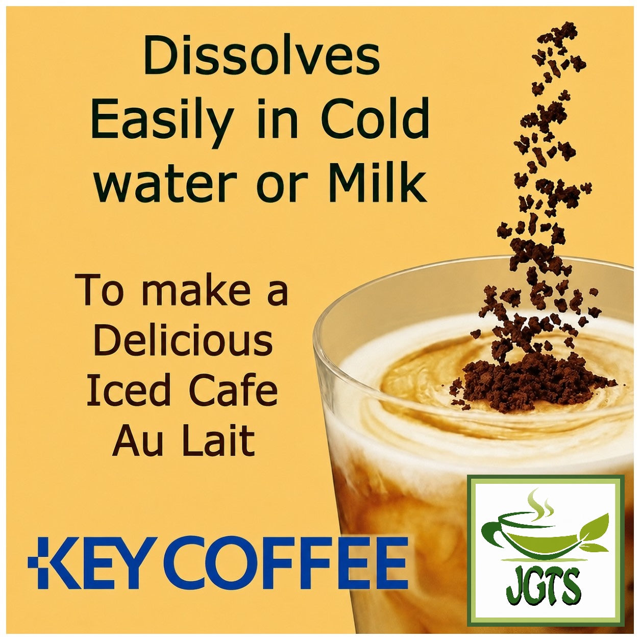 (Key Coffee) Special Blend Instant Coffee - Dissolves easily in hot or cold water