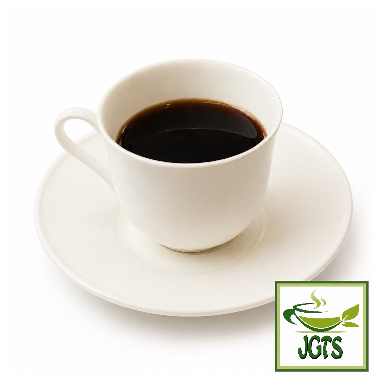 (Key Coffee) Special Blend Instant Coffee - Fresh brewed Hot in a white cup