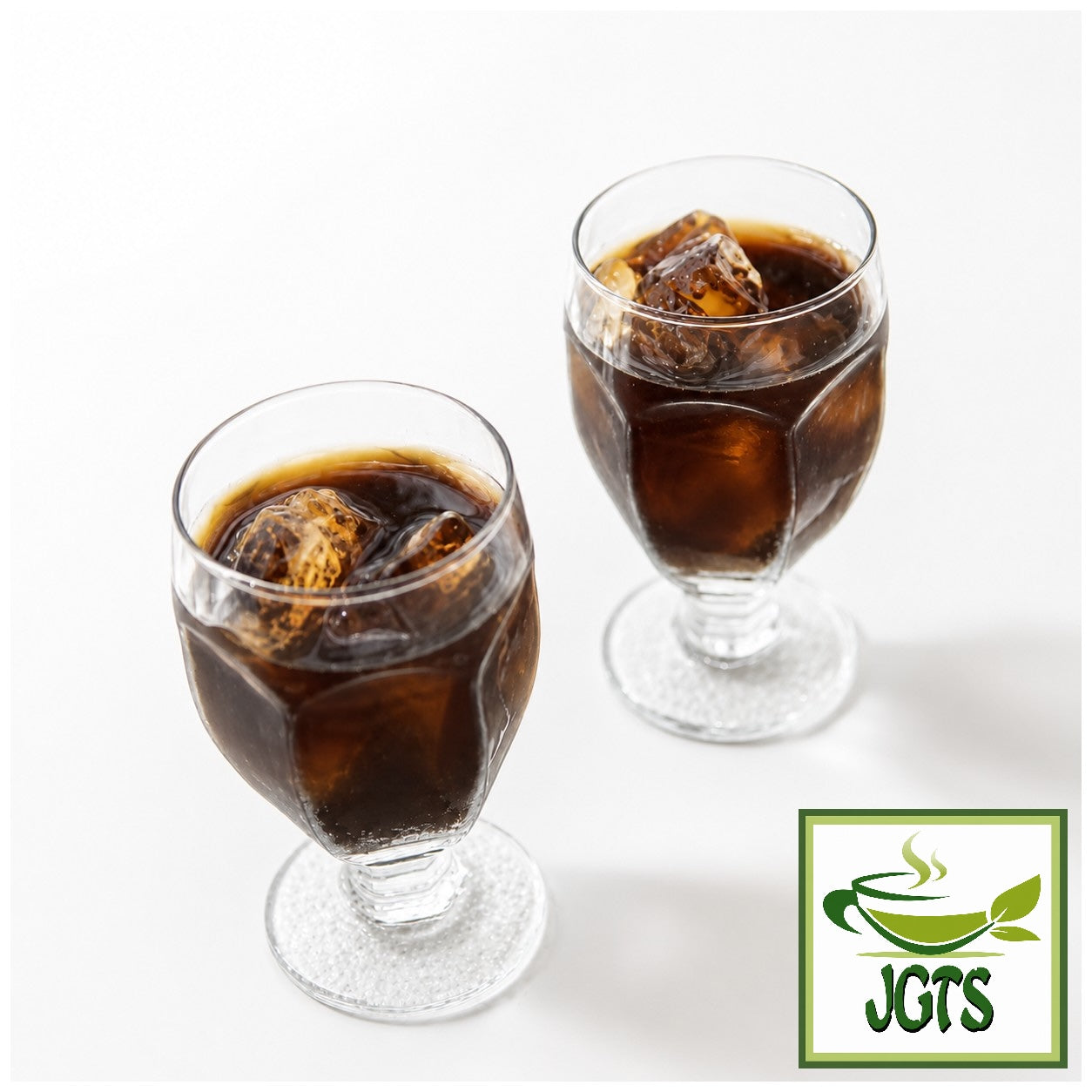 (Key Coffee) Special Blend Instant Coffee - Iced Coffee in glass