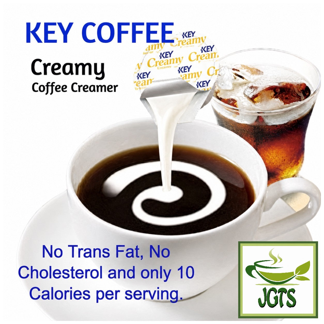 Key Creamy Coffee Creamer - No Trans fat no colesterol