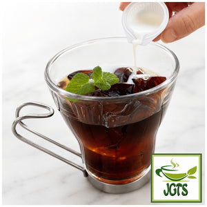 (Key) Creamy Fresh Cream Coffee Creamer 15 Servings - Poured into coffee jelly
